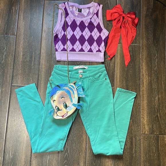 Diamond Pattern Vest Top - Picture 6 of 6